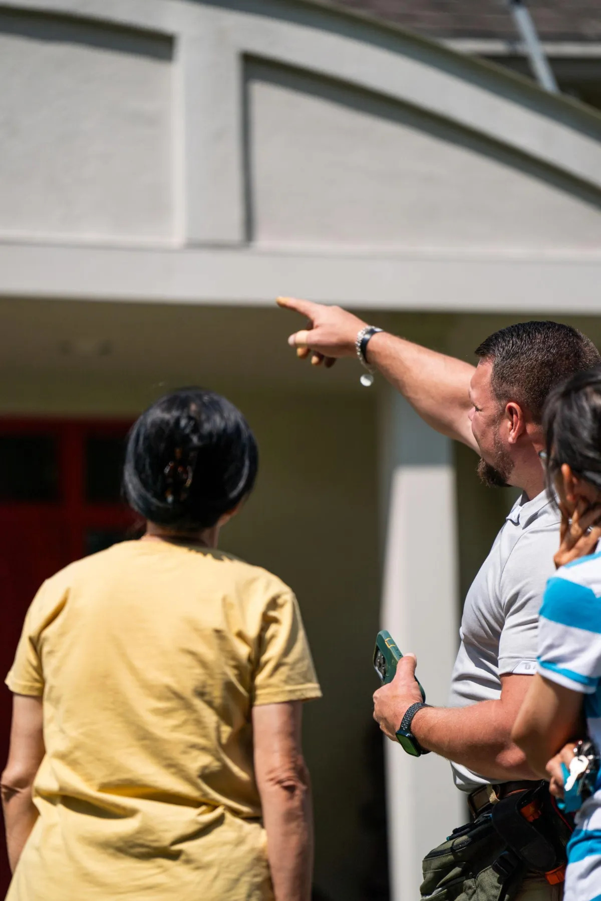 Steps to identify areas in need of repair